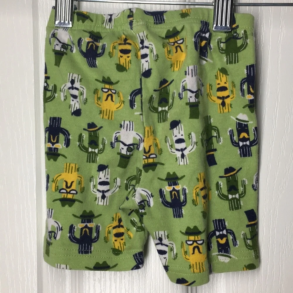 Boys’ Gymboree Cactus Cowboys sleep Shorts (2T)